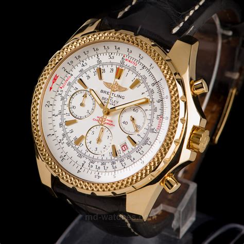 all gold breitling bentley|real Breitling Bentley watch.